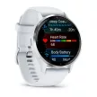 Garmin Venu 3 homokkő, ezüst kerettel, szilikon szíjjal (ED)