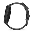 Garmin Venu 3 fekete, fekete kerettel, bőr és szilikon szíjjal (ED)