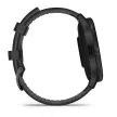 Garmin Venu 3 fekete, fekete kerettel, bőr és szilikon szíjjal (ED)