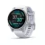 Garmin Fenix 8 43 mm Amoled, ezüst, fehér szilikon szíjjal (ED)