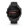 Garmin Fenix 8 47 mm Amoled Sapphire karbonszürke, DLC Titanium (ED XD)