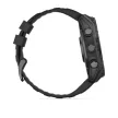 Garmin Fenix 8 51 mm Amoled, sötétszürke, fekete szilikon szíjjal (ED)