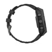 Garmin Fenix 8 47 mm Solar Sapphire karbonszürke, DLC Titanium fekete szilikon szíjjal (ED XD)
