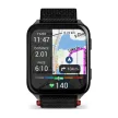 Garmin Venu X1 fekete Titanium, fekete ComfortFit Nylon szíjjal (ED)