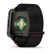 Garmin Venu X1 fekete Titanium, fekete ComfortFit Nylon szíjjal (ED)
