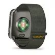 Garmin Venu X1 mohazöld Titanium, mohazöld ComfortFit Nylon szíjjal (ED)