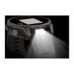 Garmin Fenix 9 47mm AMOLED Titanium kavicsszürke szilikon szíjjal (ED)