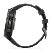 Garmin Fenix 9 47mm AMOLED szürke DLC Titanium fekete szilikon szíjjal (ED)