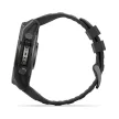 Garmin Fenix 9 51mm AMOLED szürke DLC Titanium fekete szilikon szíjjal (ED)