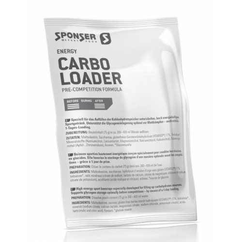 Sponser Carbo Loader szénhidrát italpor (citrom-narancs ízesítésű) 75 g