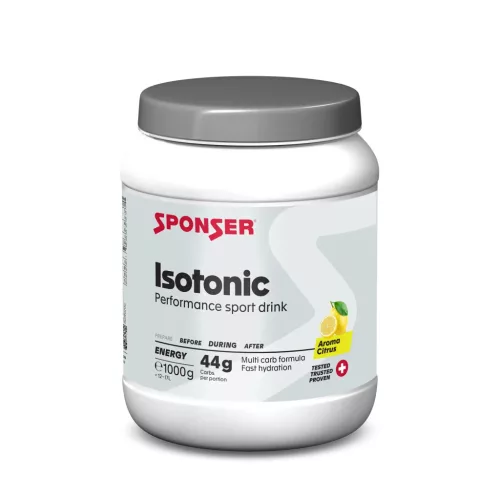 Sponser Isotonic izotóniás italpor citrus (citrom ízesítésű) 1000 g