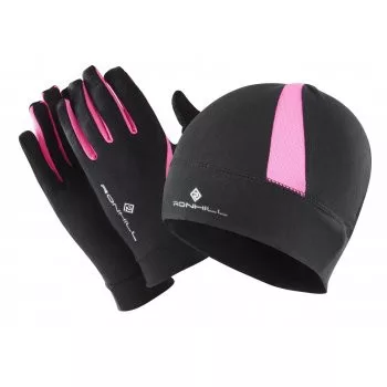 Ronhill Vizion Beanie & Glove Set M/L