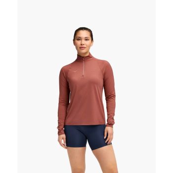 Hoka GlideTech Quarter Zip női hosszú ujjú futófelső