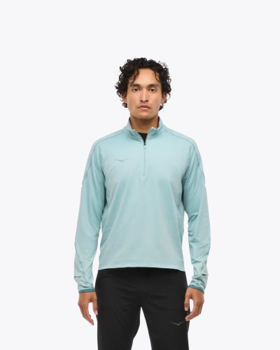 Hoka GlideTech Quarter Zip férfi hosszú ujjú futófelső XS