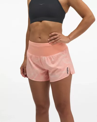 Hoka Glide Short MR 3.5 inch Brief női futó rövidnadrág M