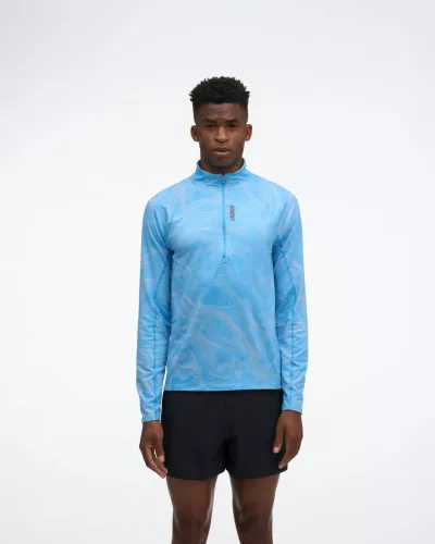 Hoka SkyForm Half Zip férfi hosszú ujjú futófelső L