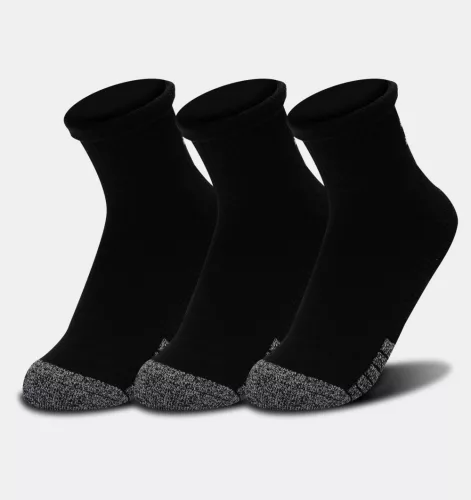 Under Armour HeatGear Cushioned Quarter 3 PK futózokni