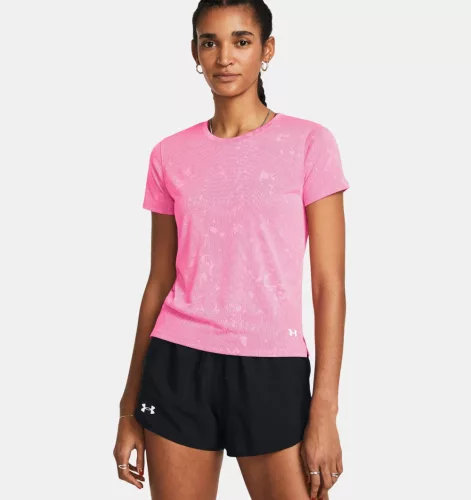 Under Armour Launch Splatter SS női rövid ujjú futópóló S