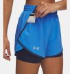 Under Armour Fly By 2in1 Short női futó rövidnadrág L