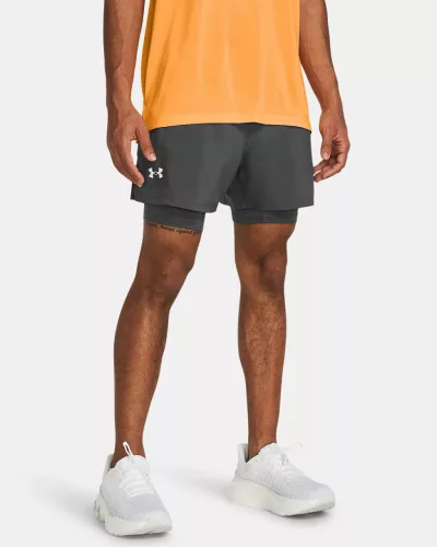 Under Armour Launch 5 inch 2in1 Short férfi futó rövidnadrág