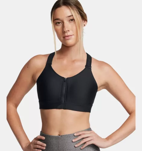 Under Armour Infinity High Zip 2.0 Bra női sportmelltartó S (D-DD)