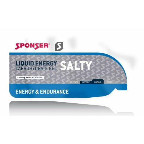 Sponser Liquid Energy Salty energia zselé (sós ízesítésű) 35 g