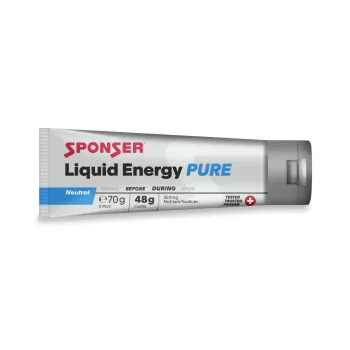   Sponser Liquid Energy Pure energia zselé (natúr ízesítésű) 70 g