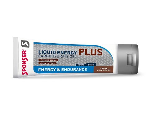 Sponser Liquid Energy Plus energia zselé (kóla-citrom ízesítésű) 70 g