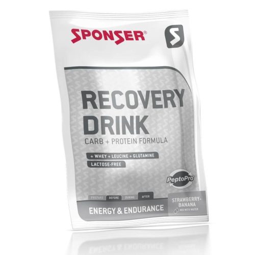 Sponser Recovery Drink regeneráló italpor (eper-banán ízesítésű) 60 g