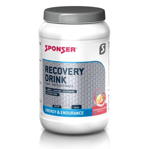 Sponser Recovery Drink regeneráló italpor (eper-banán ízesítésű) 1200 g