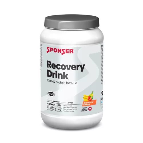 Sponser Recovery Drink regeneráló italpor (eper-banán ízesítésű) 1200 g