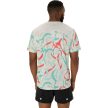 Asics Road All Over Print SS Top férfi rövid ujjú futópóló
