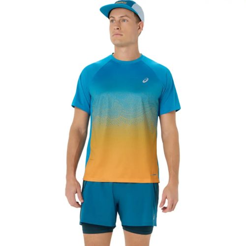 Asics Road Fade SS Top férfi rövid ujjú futópóló M