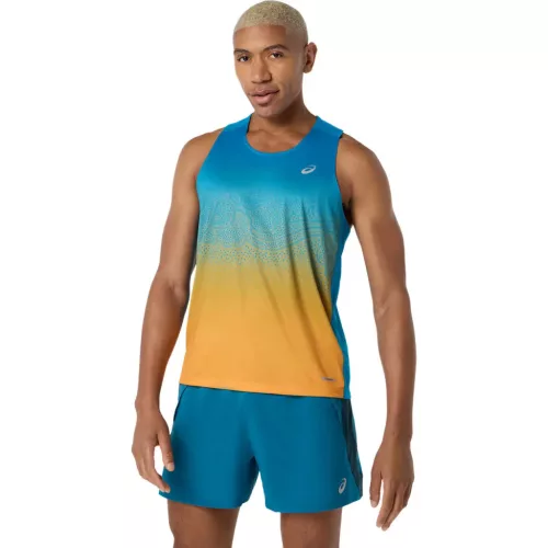 Asics Road Fade Singlet férfi ujjatlan futófelső M
