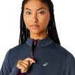 Asics Winter Run 1/2 Zip Mid Layer női hosszú ujjú futófelső XS
