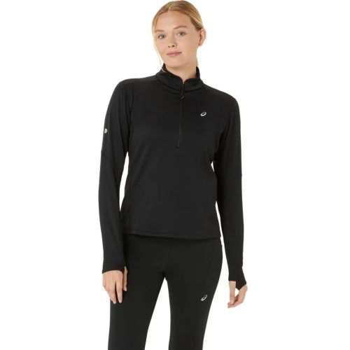 Asics Road Winter 1/2 Zip Mid Layer női hosszú ujjú futófelső S