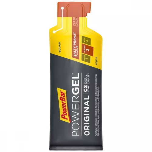 PowerBar PowerGel Original energia zselé Salty Peanut (sós mogyoró) 41 g