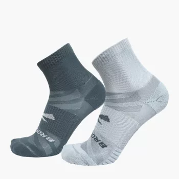 Brooks Ghost Lite Quarter 2-Pack futózokni 46-49
