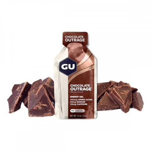 GU Energy Gel energia zselé Chocolate Outrage (csokoládé ízesítésű) 32 g