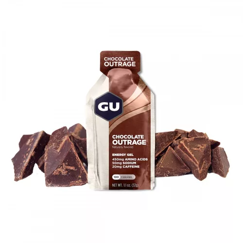 GU Energy Gel energia zselé Chocolate Outrage (csokoládé ízesítésű) 32 g