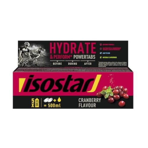 Isostar Fast Hydration Powertabs pezsgőtabletta 10x12 g (áfonya ízesítésű)