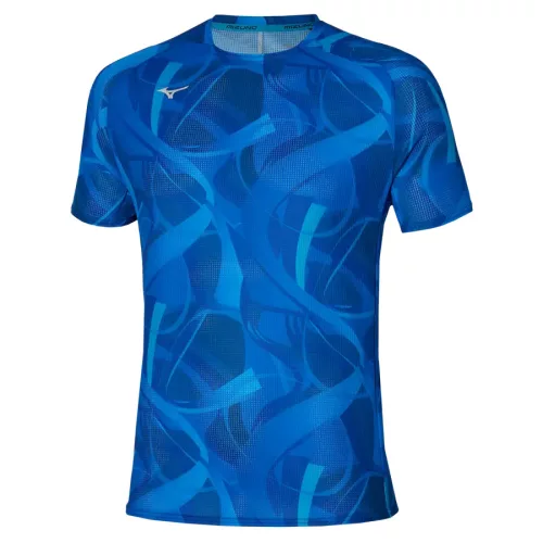 Mizuno Paris Dryaeroflow Tee férfi rövid ujjú futópóló