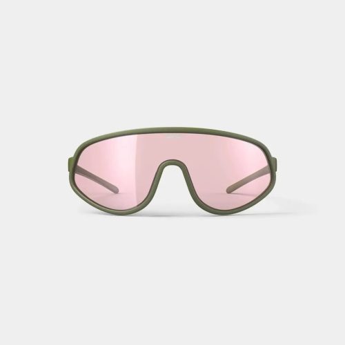 Izipizi Speed large napszemüveg Kaki Green/Pink Screen/Silver Mirror