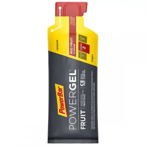 PowerBar PowerGel Fruit energia zeslé Red Fruit (piros gyümölcs ízesítésű) 41g