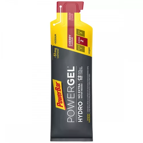 PowerBar PowerGel Hydro energia zselé Cherry (cseresznye ízesítésű) 67 ml