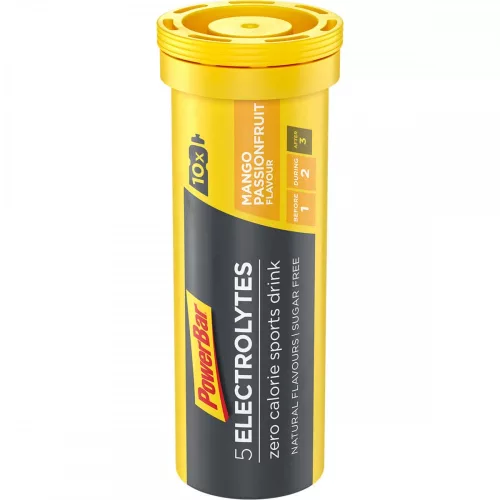 PowerBar 5Electrolytes pezsgőtabletta Mango-Passionfruit (mangó-maracuja ízesítésű) 42 g