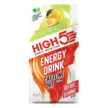   High5 Energy Drink Caffeine Hit italpor Citrus (citrom ízesítésű) 47 g