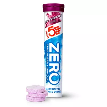   High5 Zero Electrolyte Sport Drink pezsgőtabletta Blackcurrant (fekete ribizli ízesítésű) 80 g