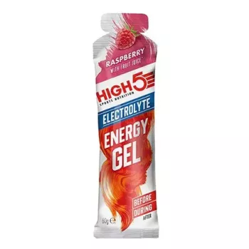   High5 Energy Gel Electrolyte energia zselé Raspberry (málna ízesítésű) 60 g