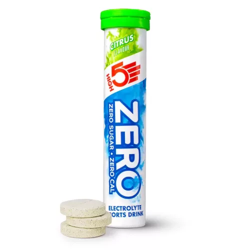 High5 Zero Electrolyte Sport Drink pezsgőtabletta Citrus (citrom ízesítésű) 80 g